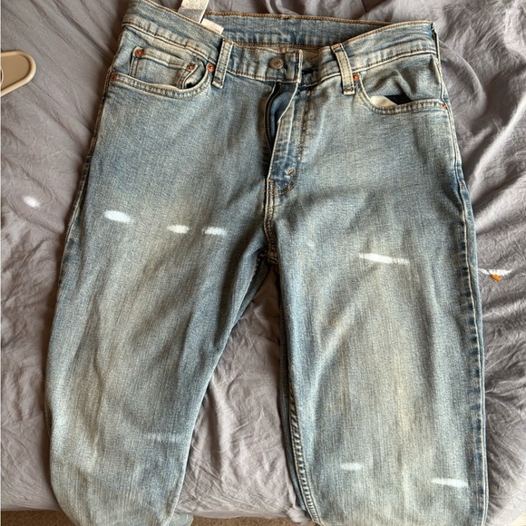 Levi's Strauss 511 Slim Fit Jeans Mens Size 32 x 32 W32 32L Zip Fly Red Tab A10 - Picture 1 of 11